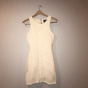 White Fitted Bodycon Dress by Nasty Gal